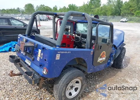 1994 Jeep Wrangler / Yj S z USA, uszkodzony, nr VIN 1J4FY19P1RP465670